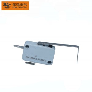 Lema Fcatory Supply Micro Switch Long Bent Lever 187 Quick Connect Terminal Kw7-951b