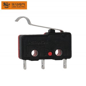 Compact Design Small Micro Switch Long Bent Lever