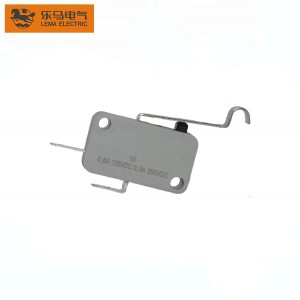 KW7-5IC 187 Quick Solder Terminal Long Bent Lever SPDT-NC Grey Microswitch