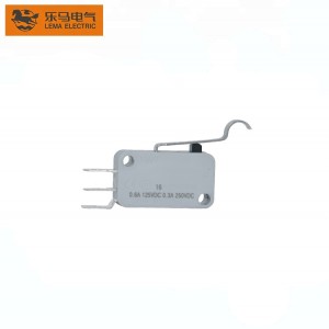 Long Bnet Lever Side Common Terminals Microswitch Grey KW7-5D Electric Switch