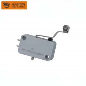 Automation Equipment Micro Switch Long Bent Wheels Lever Grey Switch Solder Terminal Kw7-23y