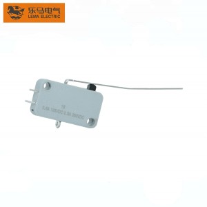Lema Brand Direct Sales Home Appliance Micro Switch Long Bent Lever Switch Grey Auto Electronic Kw7-93y