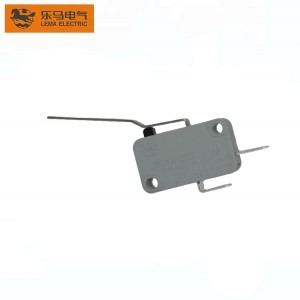 Factory Direct Sale Electronic Device Grey Extra-Long Bent Lever Quick Connect Terminal Spdt-No Kw7-94c