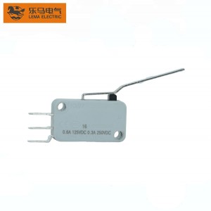 Extra-Long Bent Arm Side Common Terminal Grey Micro Switch Kw7-94D Automation Equipment with CQC and CE