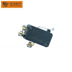 Sensitive Home Appliance Micro Switch Grey Short Bent Lever Screw Terminal Switch KW7-13L1 with CQC Approval