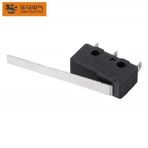 Factory Supply Mini Micro Switch 5A Extra long leverage KW7-9