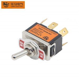 Lema Factory Suuply Toggle Switch (ON)-ON Two Poles 250 Quick Connect Terminal