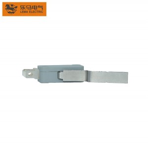 Micro Switch Home Appliance Side Common Terminal Long Bent Lever Grey Microswitch Kw7-9I2d with CQC Approval