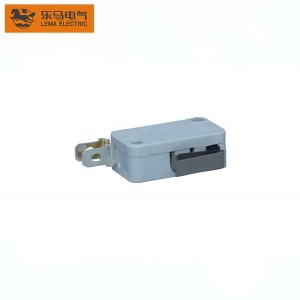 Factory Direct Sale Automation Equipment Micro Switch Long Bent Lever  Terminal Kw7-42F Grey Switch