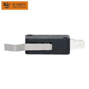 High Quality Micro Switch KW7-97 Bent Lever Black Solder Terminal