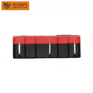 Mini Micro Switch Red and Black Short Widen Lever KW12-1I Sensitive