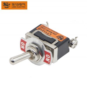 Lema Toggle Switch (ON)-ON LT1121B 250 Quick Connect Terminal