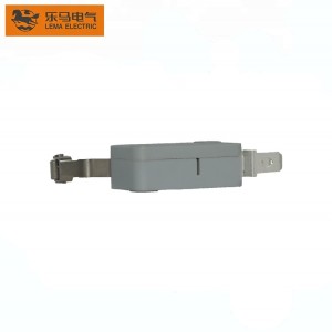 Factory Direct Sales Switch Long Bent Roller Arm Side Common Terminal Grey Kw7-23D Auto Electronic Micro Switch Kw7-23D