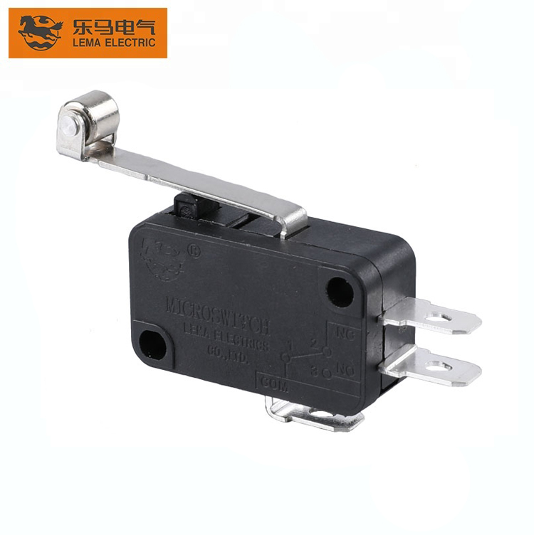 OEM/ODM Factory Mechinery Microswitch - Lema KW7-2 roller lever snap action micro switch high sensitivity microswitch – Lema
