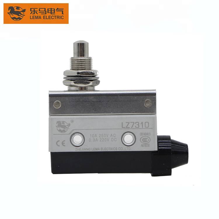 China Wholesale Roller Limit Switch Suppliers –  Lema LZ7310 panel mount push plunger heavy duty limit switch 12 volt limit switch – Lema
