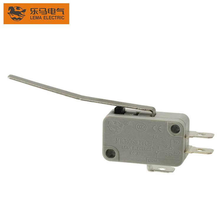 2020 China New Design Micro Switch 25t85 Micro Switch - Factory supply Lema KW7-93 long lever sensitive micro switches timer microswitch – Lema