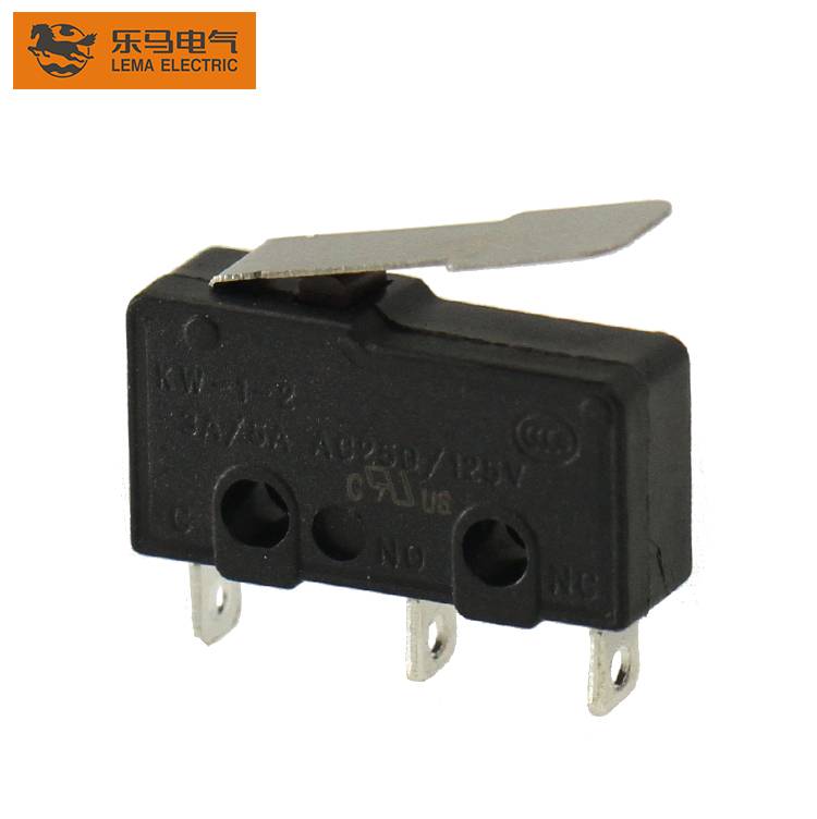 Bottom price Micro Switch Kw43z3 5a250 Vac - High Quality KW12-1I Short Wide Lever 3D Printer KW11 Micro Switch – Lema