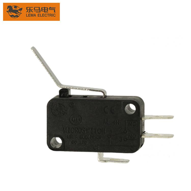 Best quality Kw12 Micro Switch - Lema KW7-15 bent lever micro switch 16a 250vac 40t85 microswitch – Lema