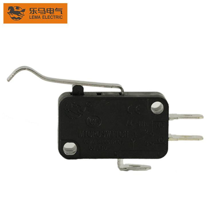 New Fashion Design for Lever Switch - Lema KW7-5I2 actuator bent lever micro switch latching micro switch – Lema