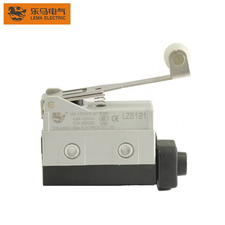 China Wholesale Limit Switch For Machine Factories –  Lema 10A 250V LZ5121 short roller lever magnetic heavy duty limit switch ip65 – Lema