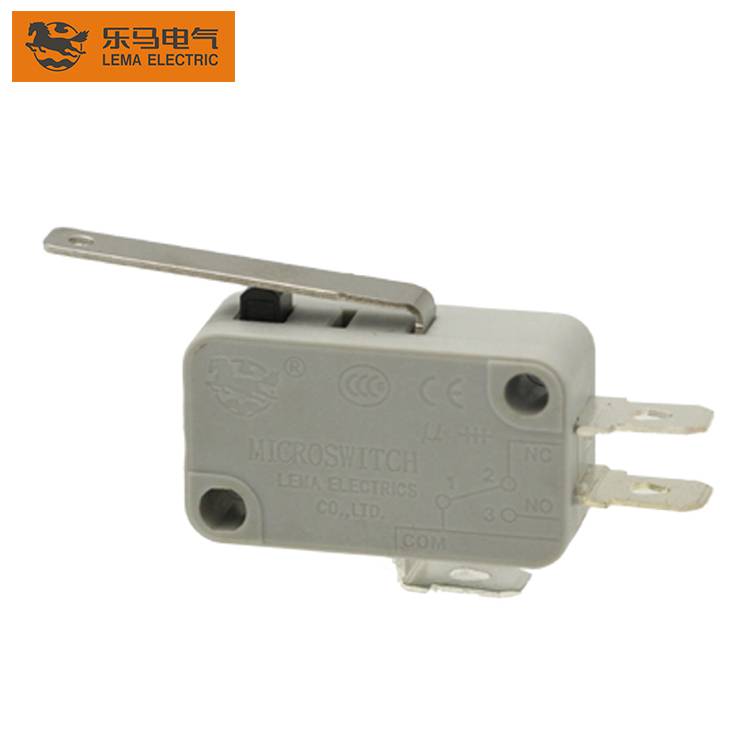 New Delivery for Micro Switch No Nc - Lema KW7-12 approved lever electrical micro switch 16a 250vac 40t85 micro switch – Lema