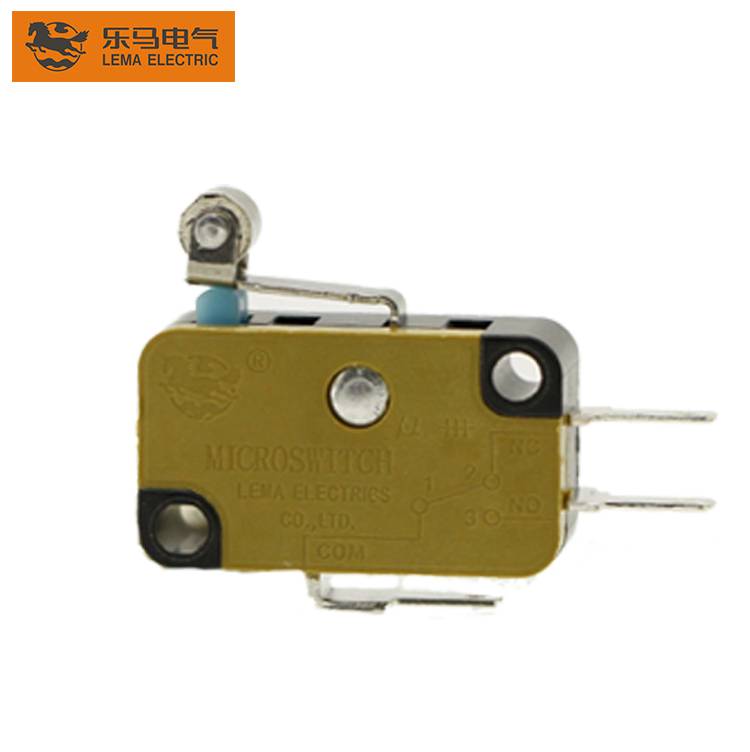 Quality Inspection for Automotive Micro Switch - Lema KW7N-3R roller lever electric sensitive micro switch for mechanism – Lema