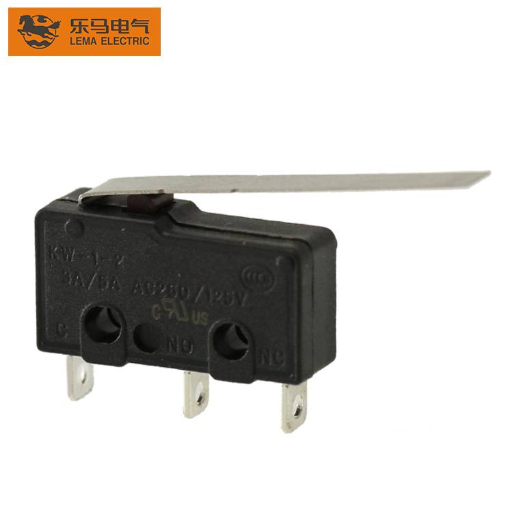 OEM Customized T85 Micro Switch - Lema KW12-8 long lever electric subminiature micro switch type v micro switches – Lema