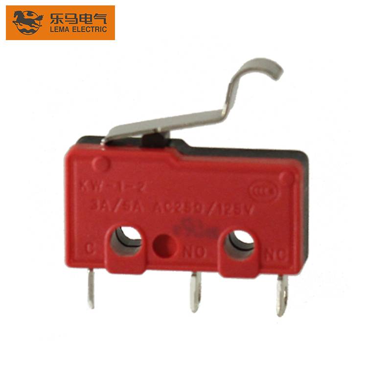 China Cheap price Kw3 Oz Micro Switch - Lema KW12-56 actuator sensitive subminiature micro switch 5a minimum basic switch – Lema