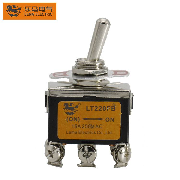 Customized low price mini screw terminal double 6pdt toggle switch