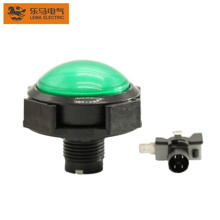 Hot Sale PBS-006 Momentary ON OFF Illuminated Push Button Switch