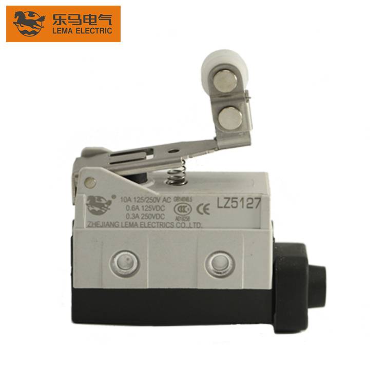 China Wholesale Limit Control Switch Factory –  Lema 10A 250V LZ5127 short roller lever sealed limit switch ip65 – Lema