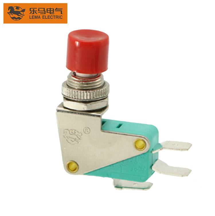 Wholesale 20a 250vac Microswitch - Lema KW7-DU green sensitive micro switch quick connect terminals micro switch – Lema