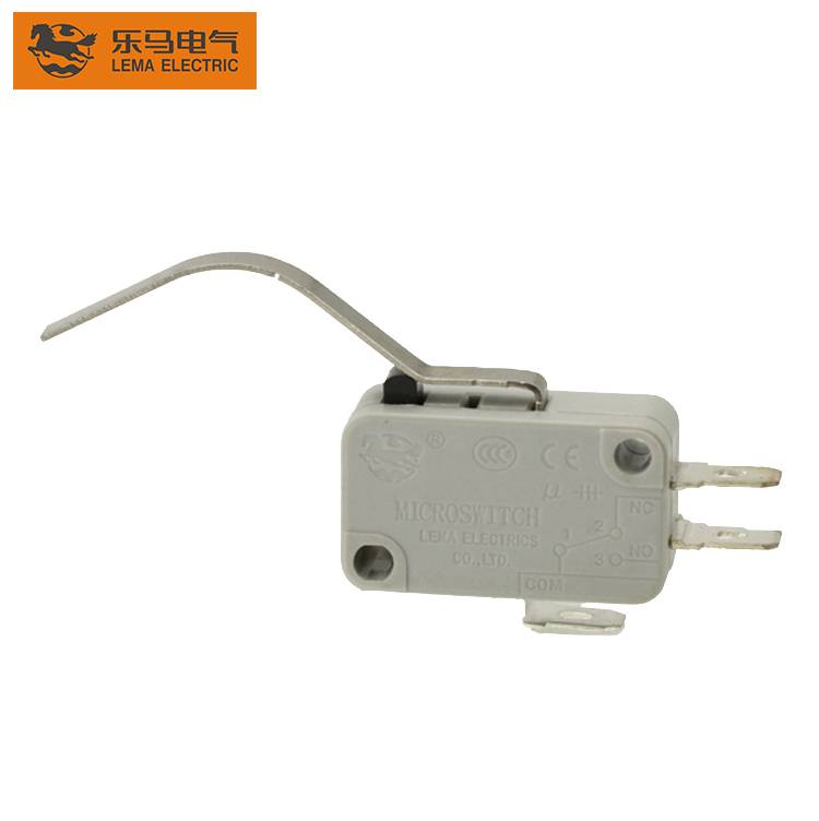 Short Lead Time for Micro Switch Price - Lema grey KW7-961 bent lever actuator micro switch v4ncs microswitch – Lema