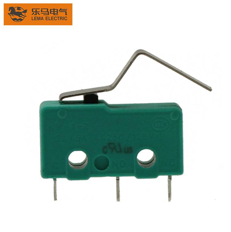 OEM Factory for 5e4 25t85 Micro Switch - Customized KW12-3 actuator subminiature micro switch for home appliances red green switch – Lema