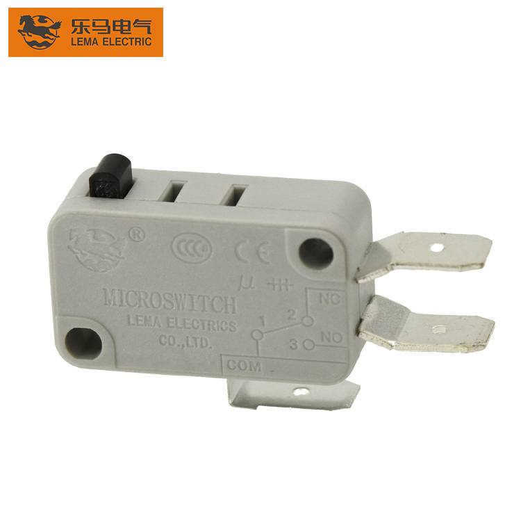 Online Exporter 12v Micro Switch - Lema KW7-0U grey actuator plastic micro switch t85 5e5 3 pins microswitch – Lema