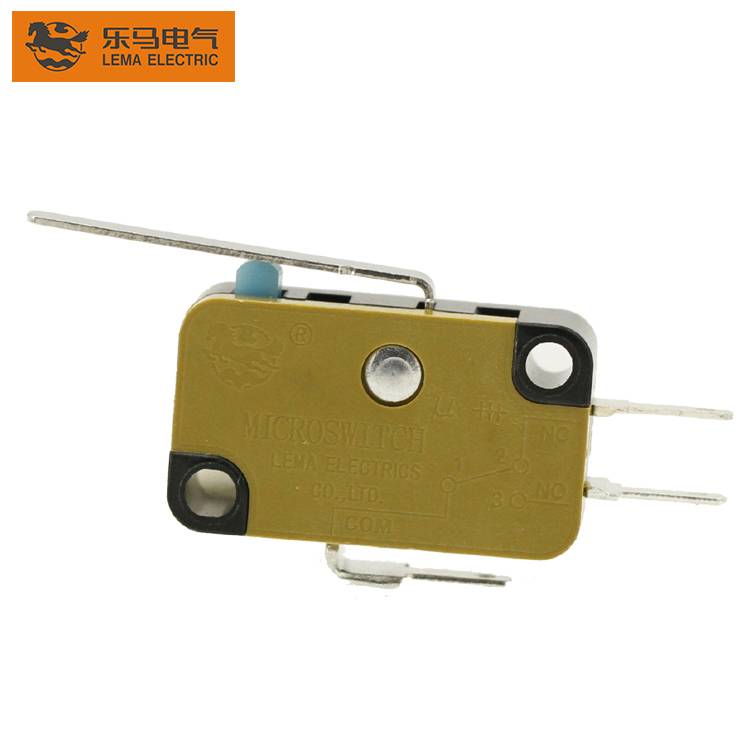 2020 wholesale price 250v Ac Micro Switch T105 5e4 - Lema KW7N-1R actuator micro switch for home appliances ce micro switch – Lema