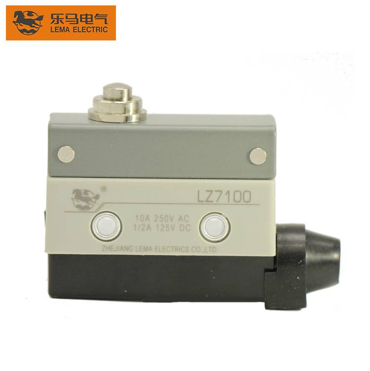 China Wholesale Roller Limit Switch Pricelist –  Hot Sale LZ7100 Short Push Plunger 10A 250VAC Mechanical Load Limit Switch – Lema