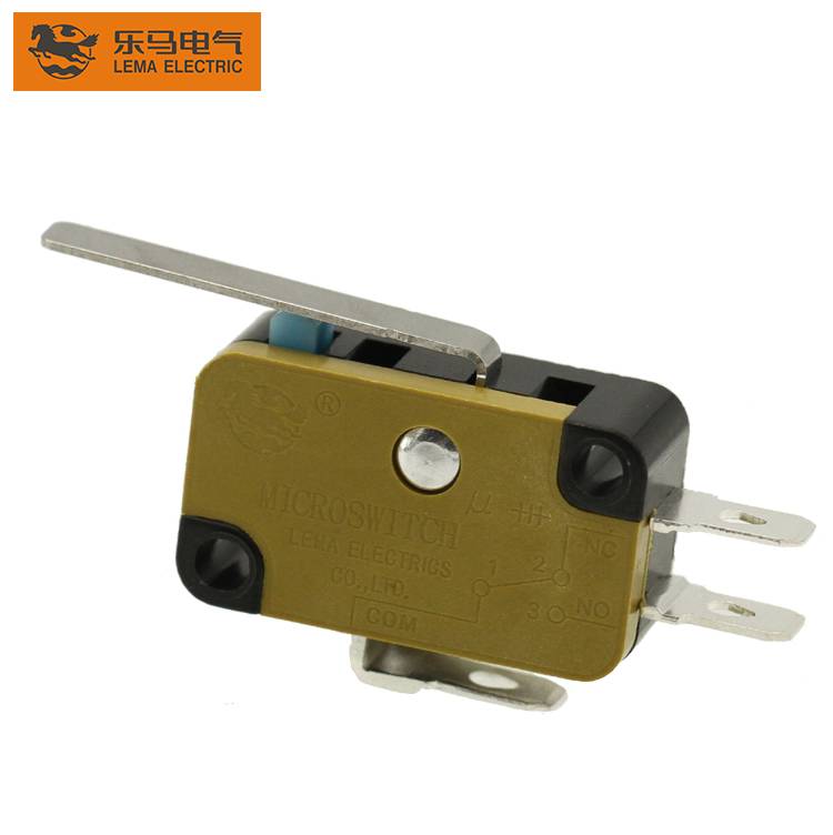 Europe style for 5a Miniature Micro Switch - Lema KW7N-1T sensitive micro switch lever microswitch for electronic device – Lema