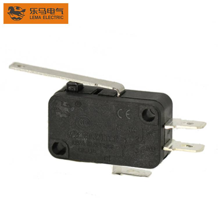 Short Lead Time for Micro Switch Price - Lema KW7-12 lever electrical snap action micro switch 16a 250vac 3 position micro switch – Lema