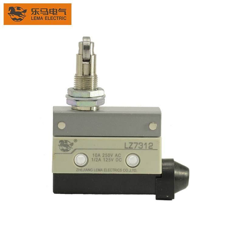 China Wholesale 5a Limit Switch Suppliers –  LZ7312 Panel Mount Cross Roller Plunger Sealed 10A 250VAC Lift Limit Switch – Lema