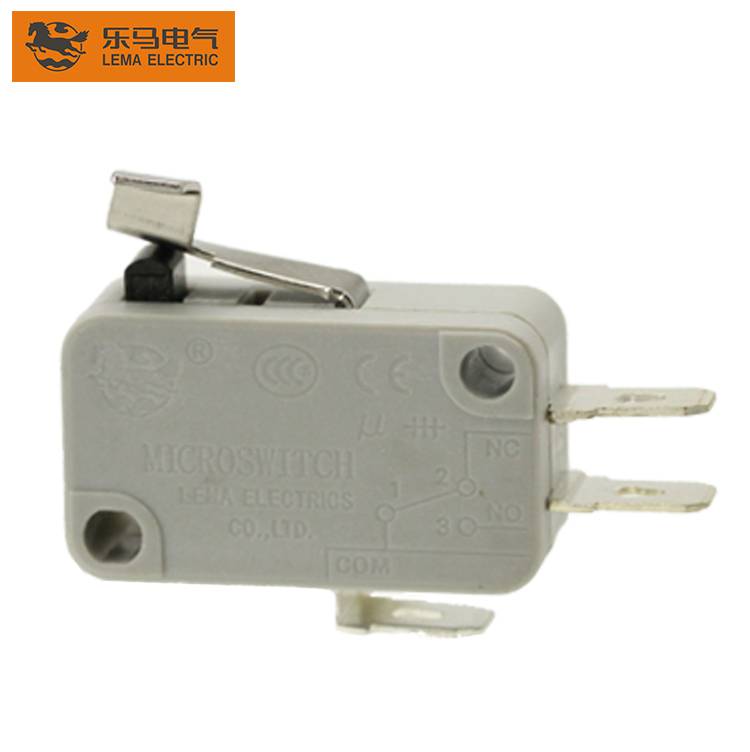 Lema KW7-72 grey bent lever momentary micro switch spdt microswitch