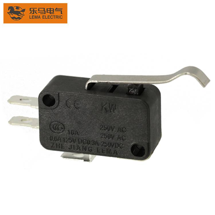 Lema KW7-5 bent lever sensitive electric micro switch 250 vac microswitch