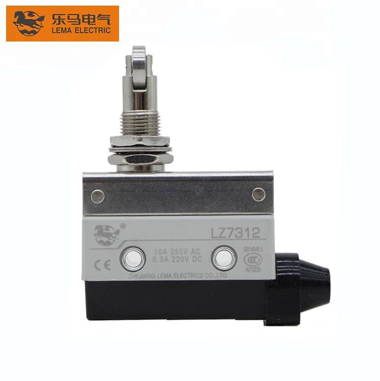 China Wholesale Limit Switch Mini Factory –  Lema LZ7312 panel mount roller plunger latching limit switch 10a 250vac limit switch – Lema