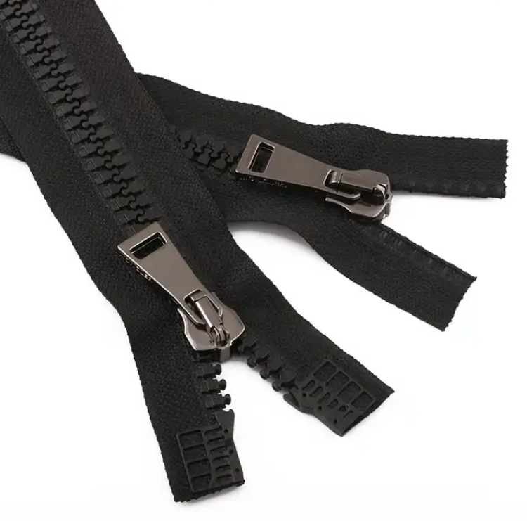 Cyfanwerthu Ffatri Zipper Metel Custom 4# 16cm Close Diwedd Metel Pres Zipper neu Zipper