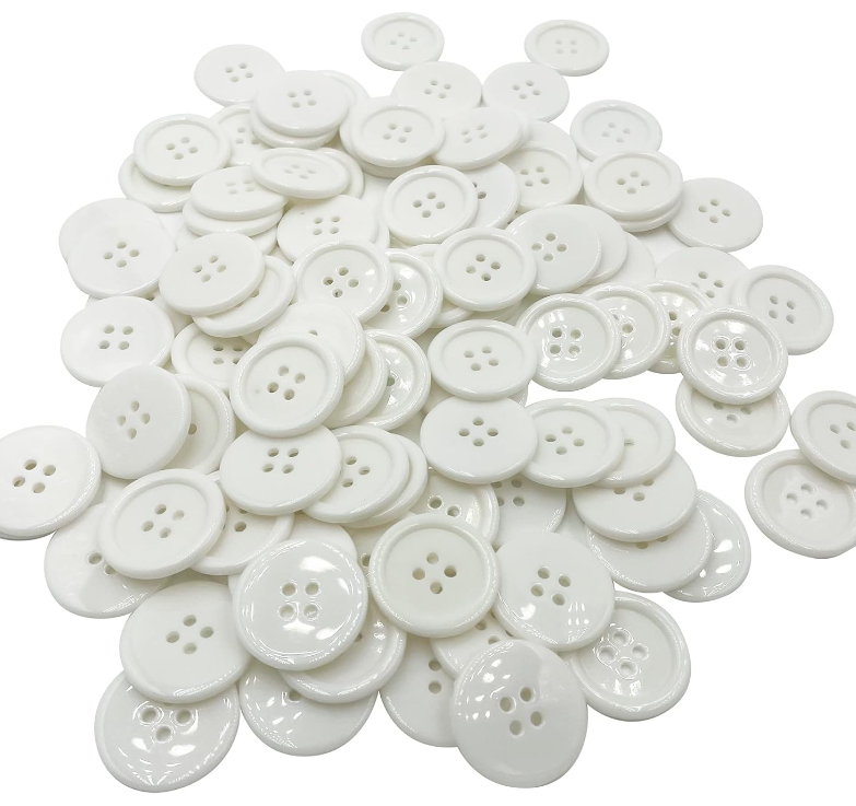 Fashionable Custom DIY Colorful Round 4 holes Resin Buttons Shirt Button for Overcoat Garment