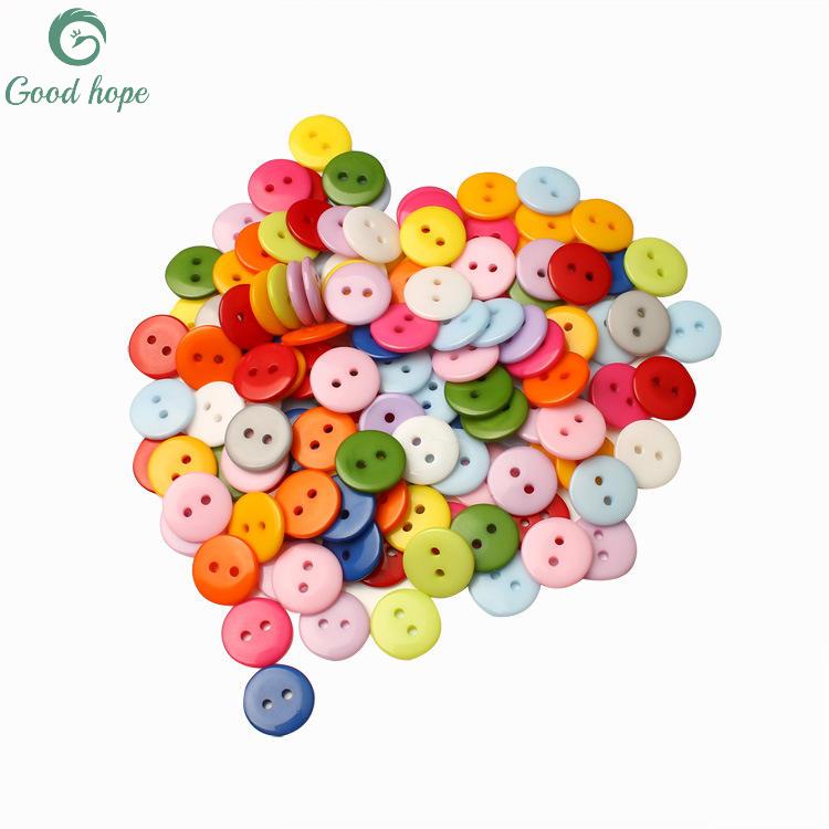 4 Hole Natural Resin Custom Buttons For T-shirts