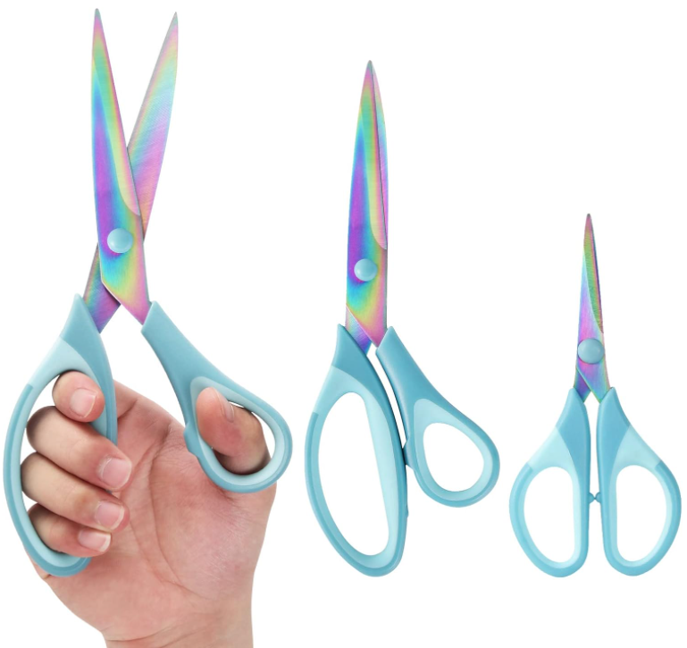 Modern Royalblue Tailor Scissors Professional Stainless Steel for Fabric Cloth Cutting Scissors