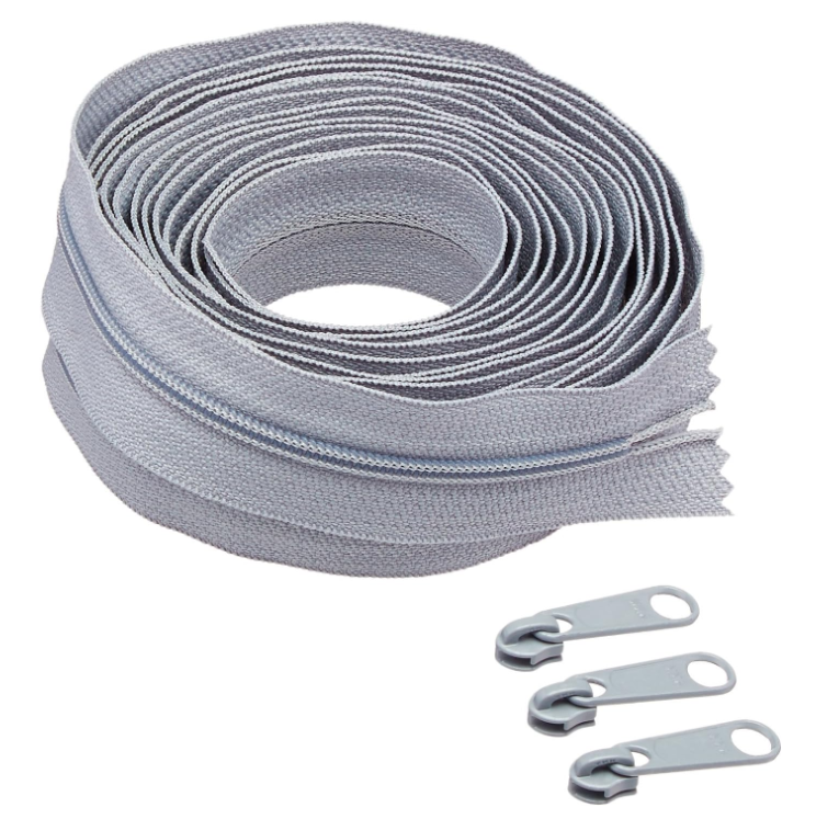 LEMO long chain nylon zipper in roll bulk direct factory wholesale custom-made nylon zipper for garment