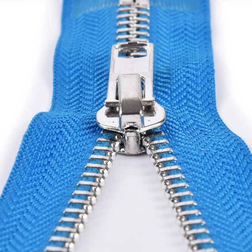LEMO Wholesale Factory ODM Plated 8# Cupronickel Open End Metal Zipper for Bags Clothes