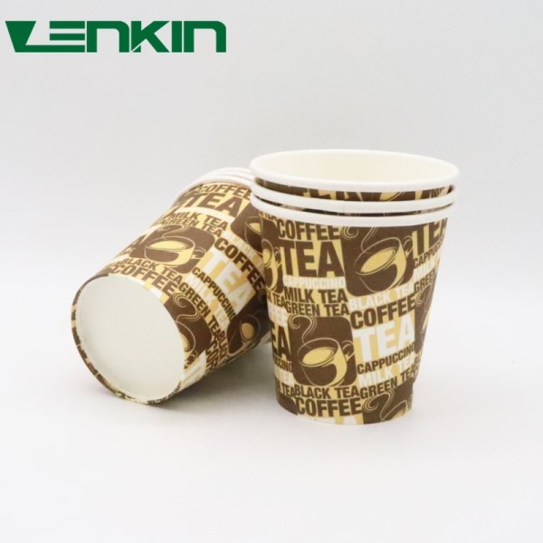 Buy Wholesale China 6 Pcs 5 Oz White Porcelain Coffee Cups And